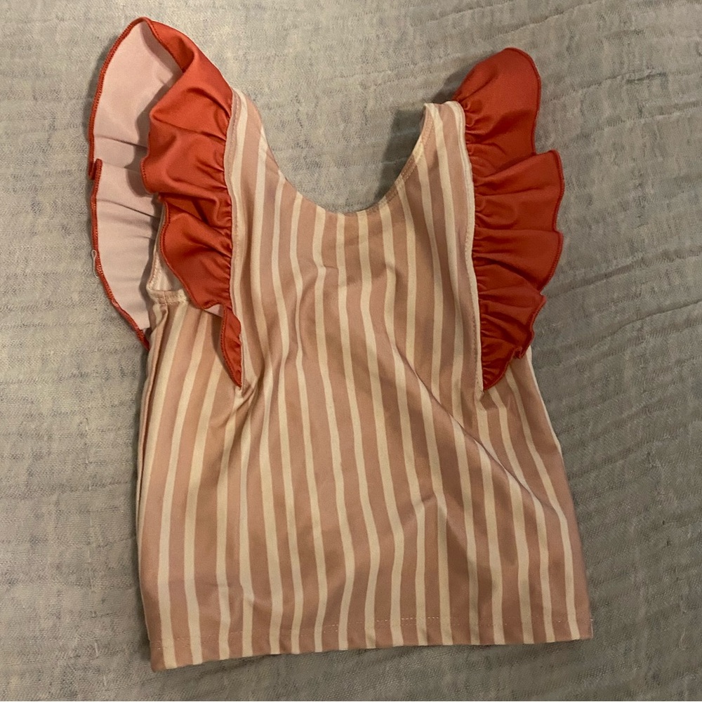 Pehr striped swim top 12-24 months